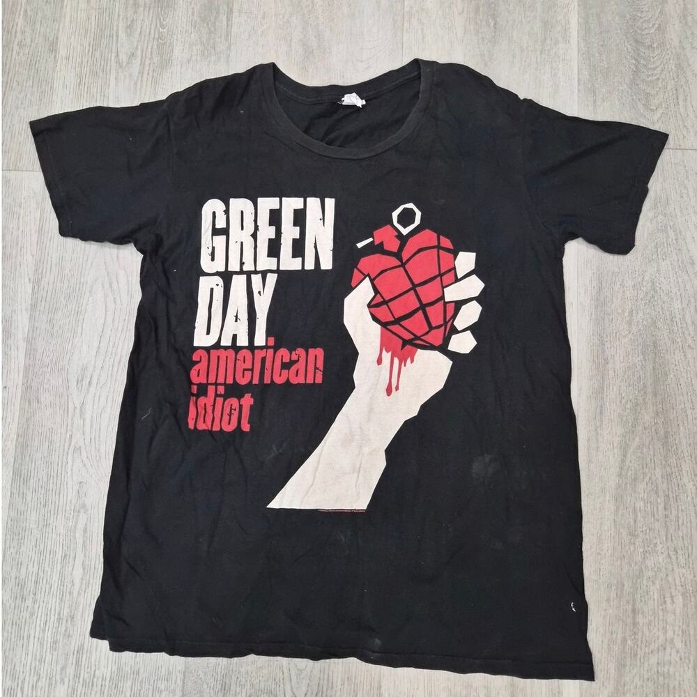 RARE Green Day American Idiot Band Tee Size XL